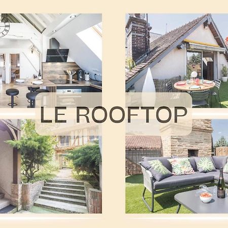 Le Rooftop - Vue Cathedrale - Climatisation ทรัวส์ ภายนอก รูปภาพ
